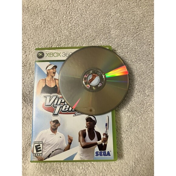 Virtua Tennis 3 (Xbox 360, 2007) Sports Complete Tested Working - Picture 6 of 9